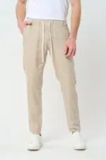 מכנס פשתן קרגו
