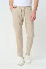 מכנס פשתן קרגו