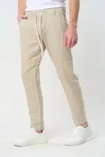 מכנס פשתן קרגו