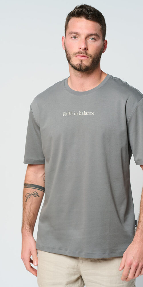 טישרט עם הדפס T SHIRT אוברסייז (Oversize)