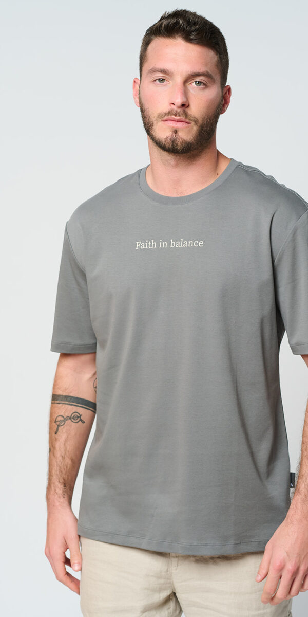 טישרט עם הדפס T SHIRT אוברסייז (Oversize)