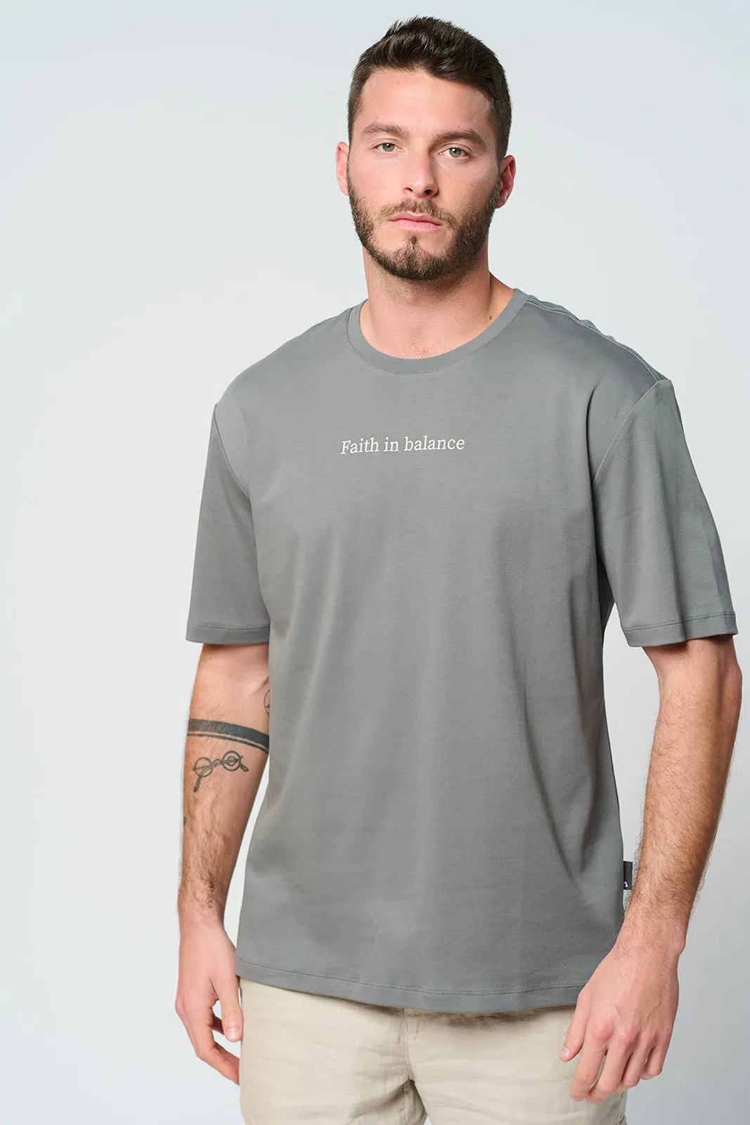 טישרט עם הדפס T SHIRT אוברסייז (Oversize)