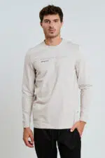 מודפס T SHIRT LYCRA – L.GREY, XXL