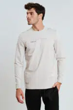 מודפס T SHIRT LYCRA – L.GREY, XXL