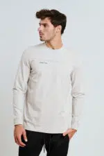 מודפס T SHIRT LYCRA – L.GREY, XXL