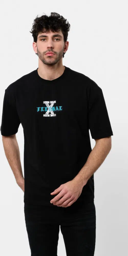 טישרט אוברסייז (Oversize) מודפס T SHIRT LYCRA
