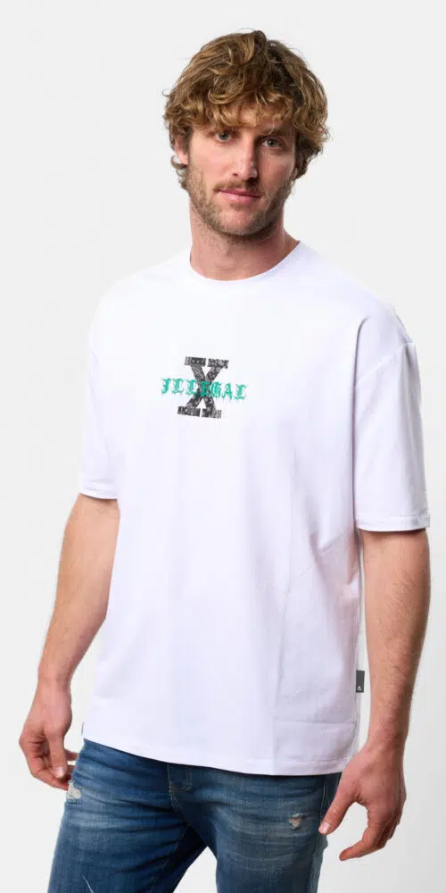 טישרט אוברסייז (Oversize) מודפס T SHIRT LYCRA