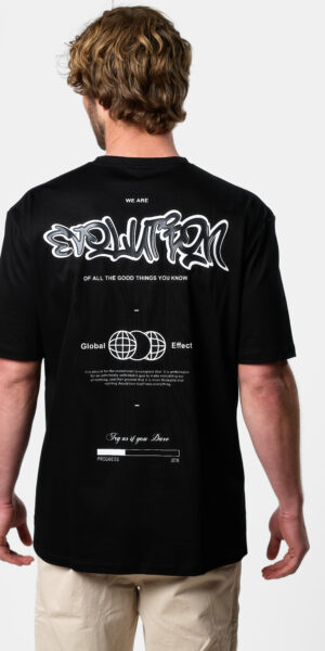 טישרט מודפס T SHIRT אוברסייז (Oversize)