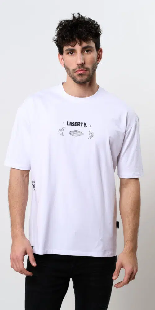 טישרט מודפס T SHIRT LYCRA