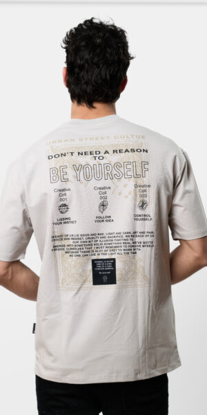 טישרט אוברסייז (Oversize) מודפס T SHIRT LYCRA