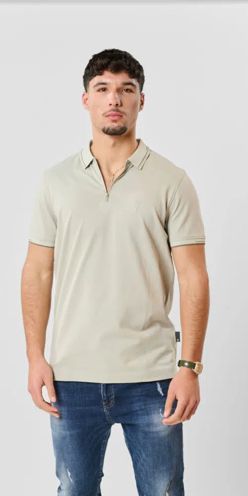 חולצת פולו POLO PK LYCRA BB – STONE, 3XL