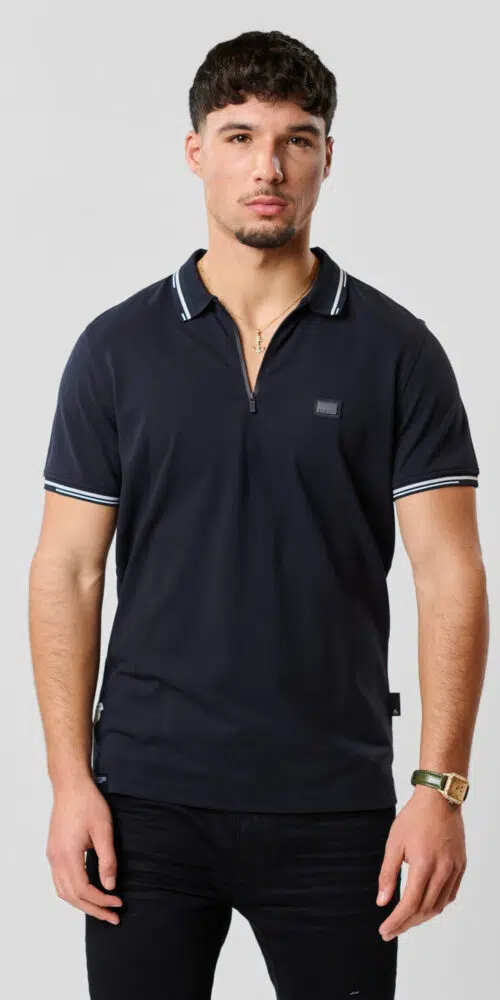 חולצת POLO PK LYCRA – NAVY, 3XL