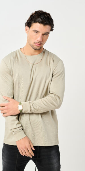 חולצת טי שרט T SHIRT MERCERIZED