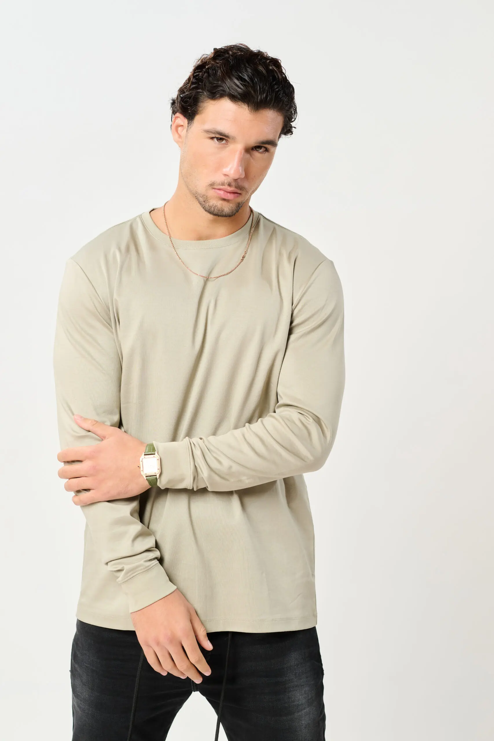 T SHIRT MERCERIZED – טי שירט בסיס לגבר מבית BOGART.