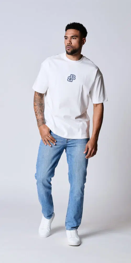 T SHIRT NYC – CREAM, XXL