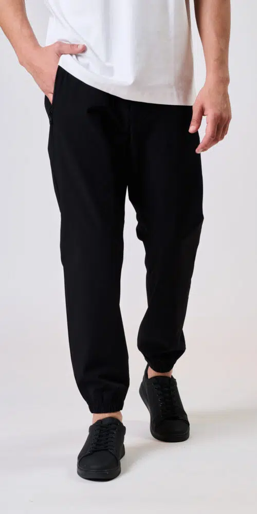 מכנס ניילון גומי B339 – BLACK, 28