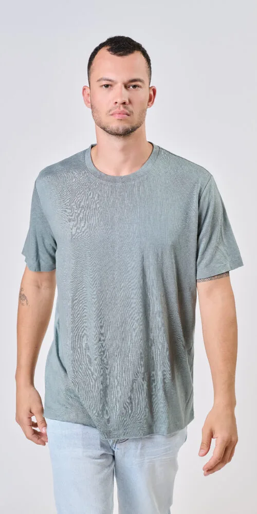 טי סריג  Basic cut – GREEN, L