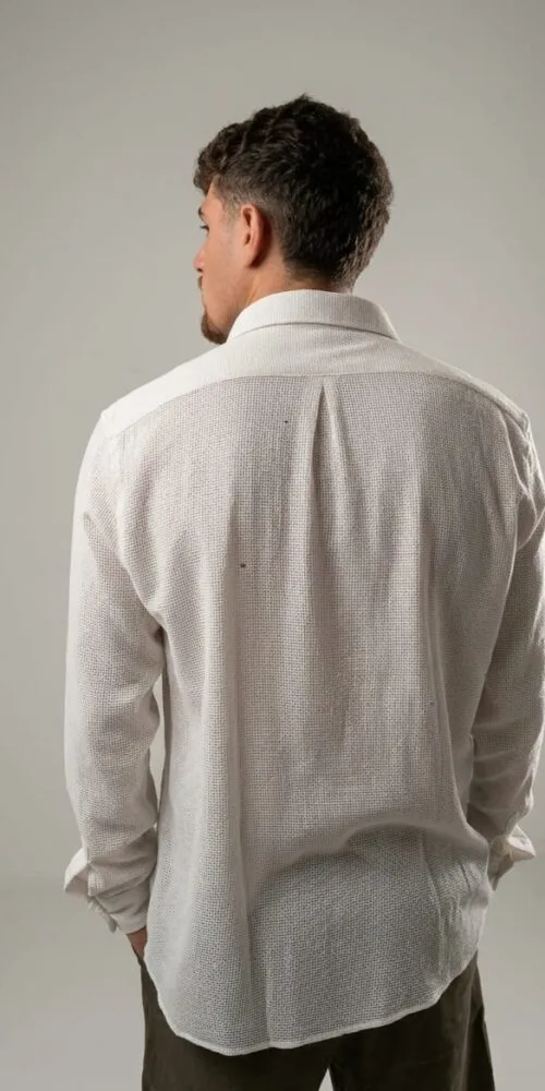 חולצה ש.א MARK KAFAS – WHITE, XXL
