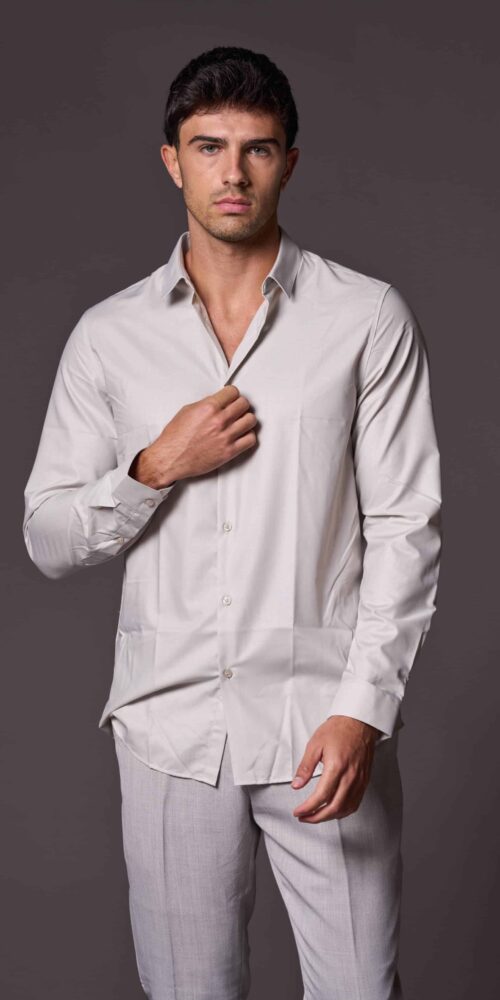 חולצה מכופתרת ש.א RAYON